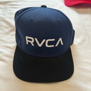 RVCA Navy and Black Cap